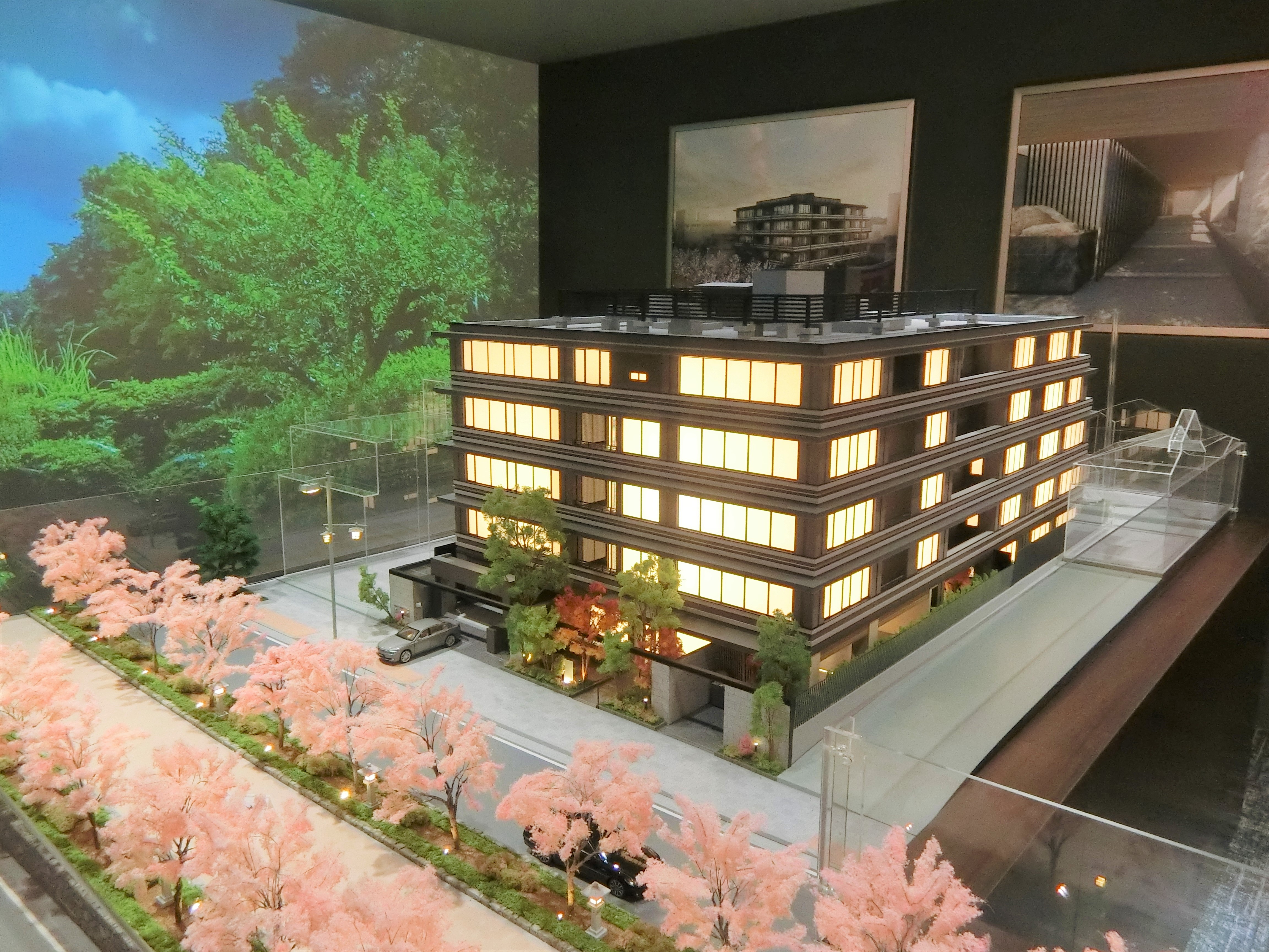 「ザ・パークハウス 鎌倉」の完成予想模型